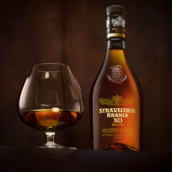 Stravecchio Branca photo composition