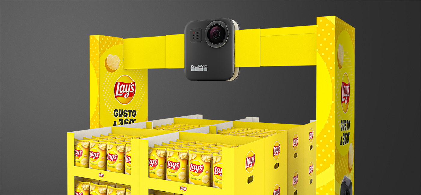 LAY's promo summer dettaglio materiale pos