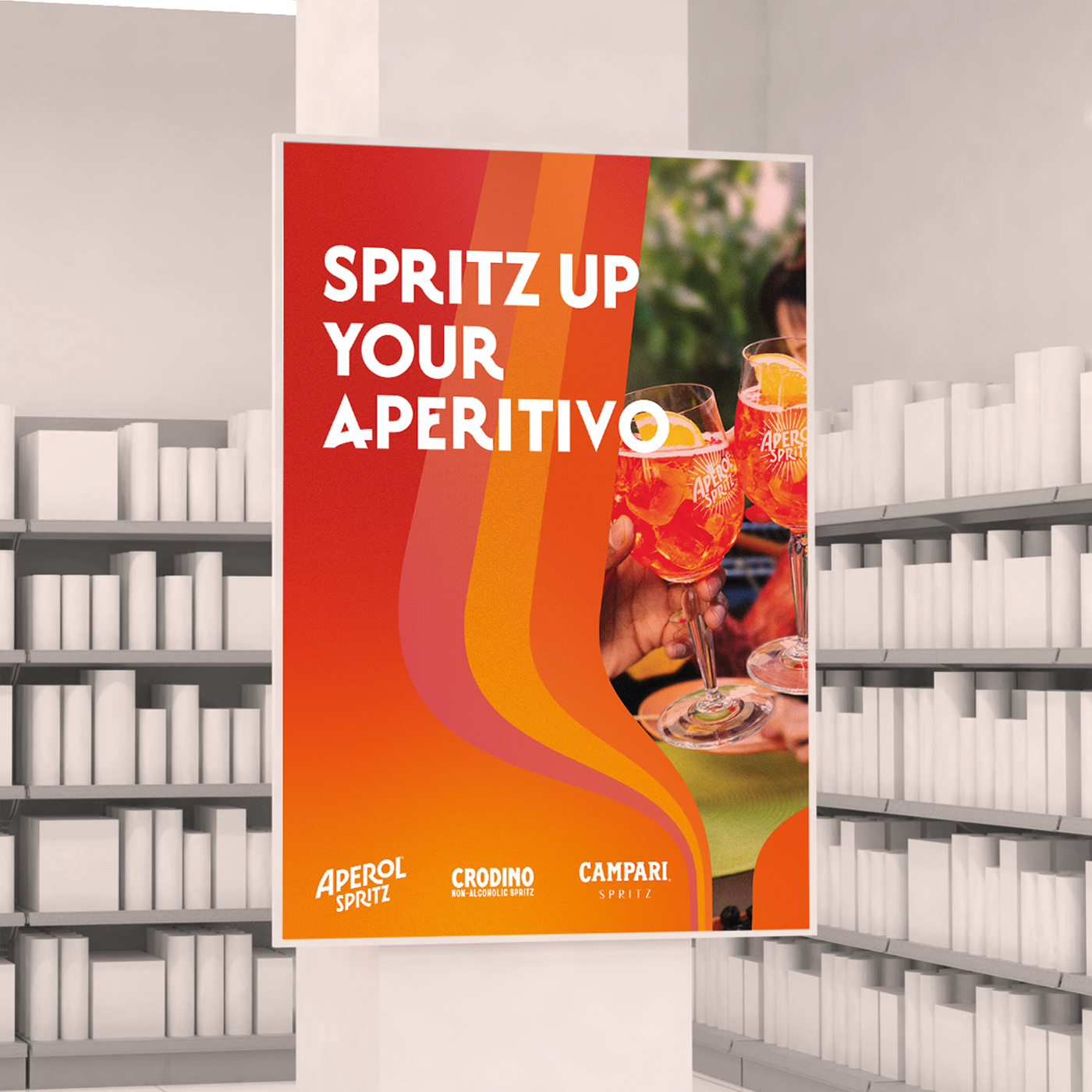 Spritz up your aperitivo poster