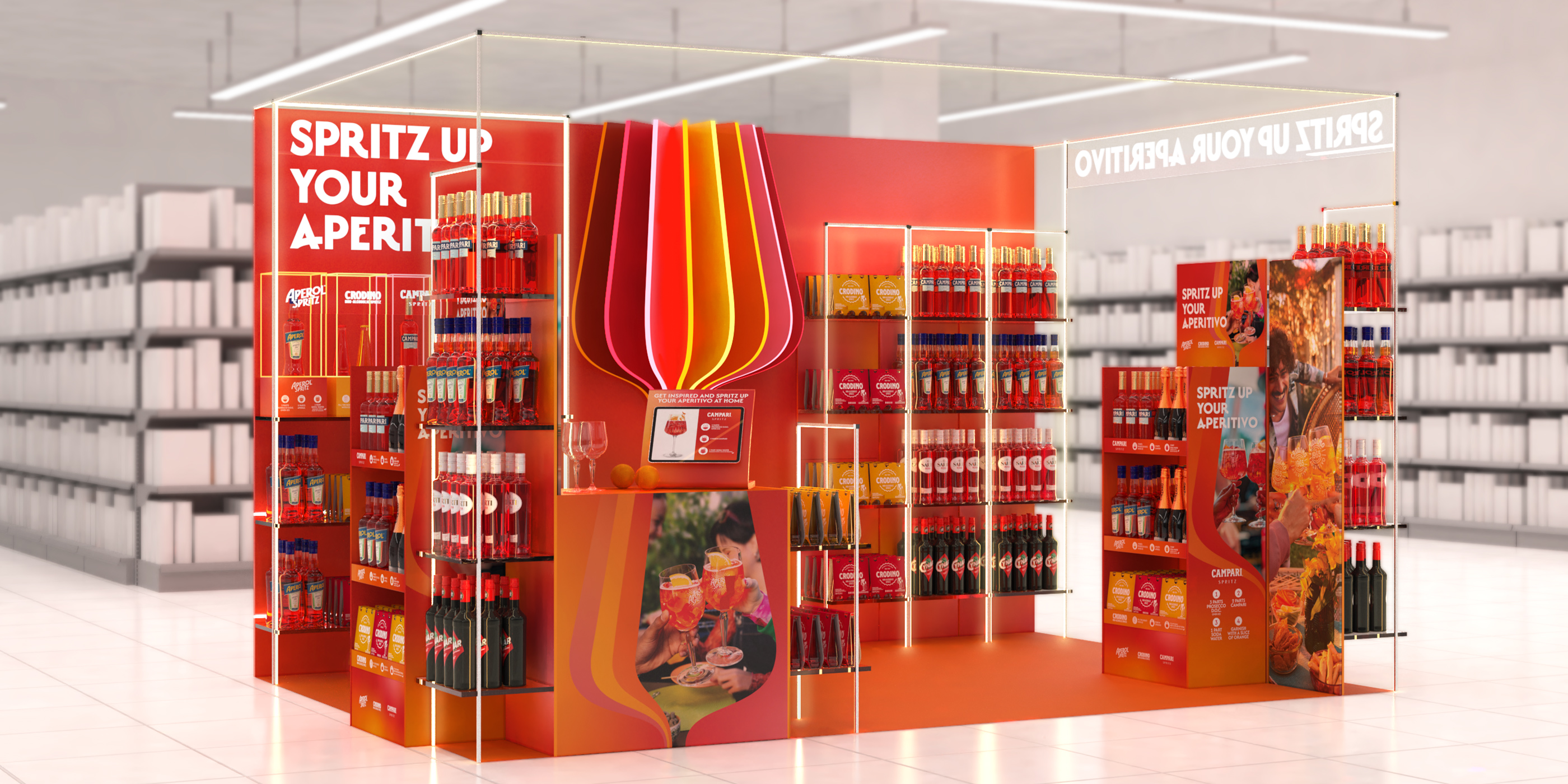 Spritz up your aperitivo teatralizzazione