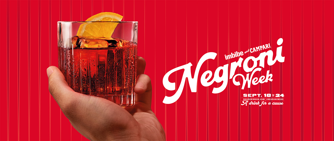Campari Negroni week visual