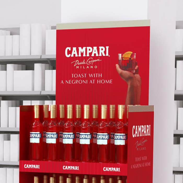 campari Negroni week materiale POS