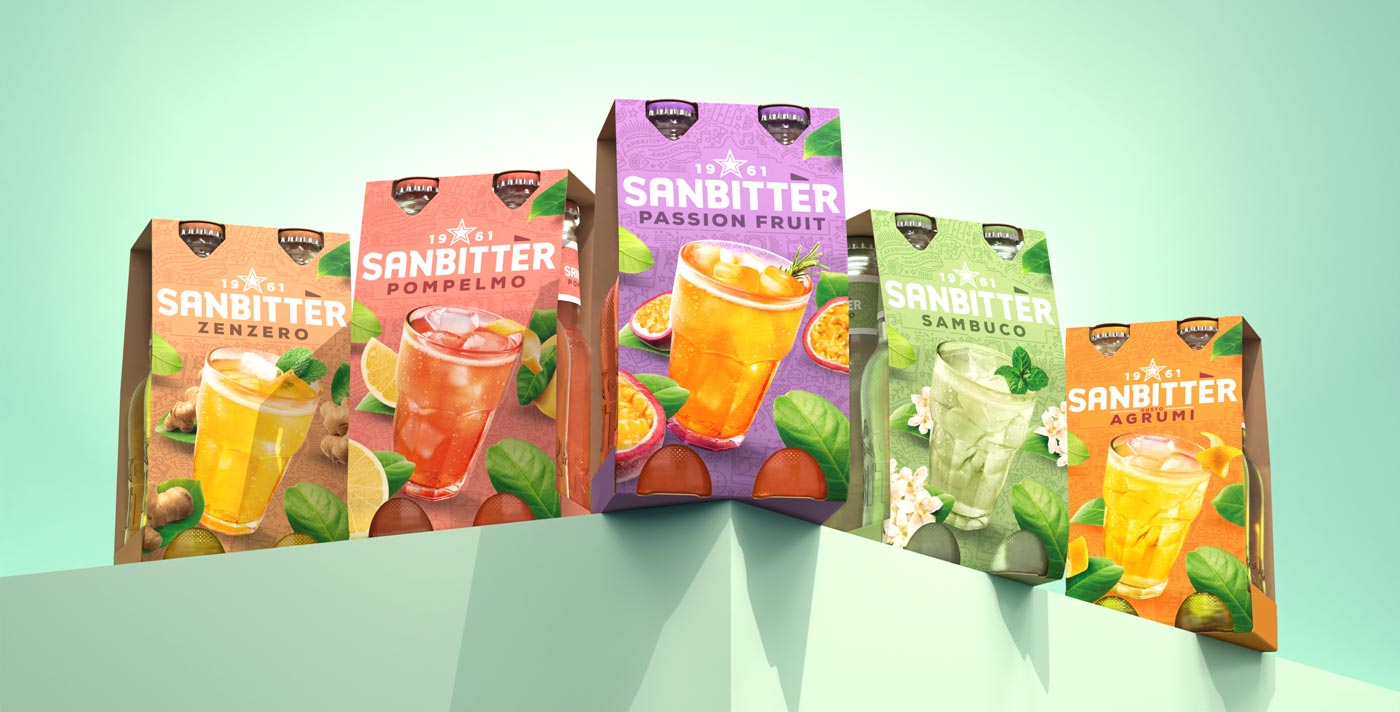 sanbittèr fruity range