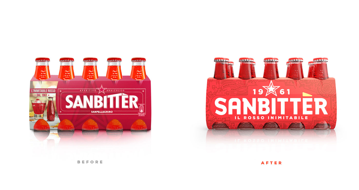 sanbittèr old and new graphic design