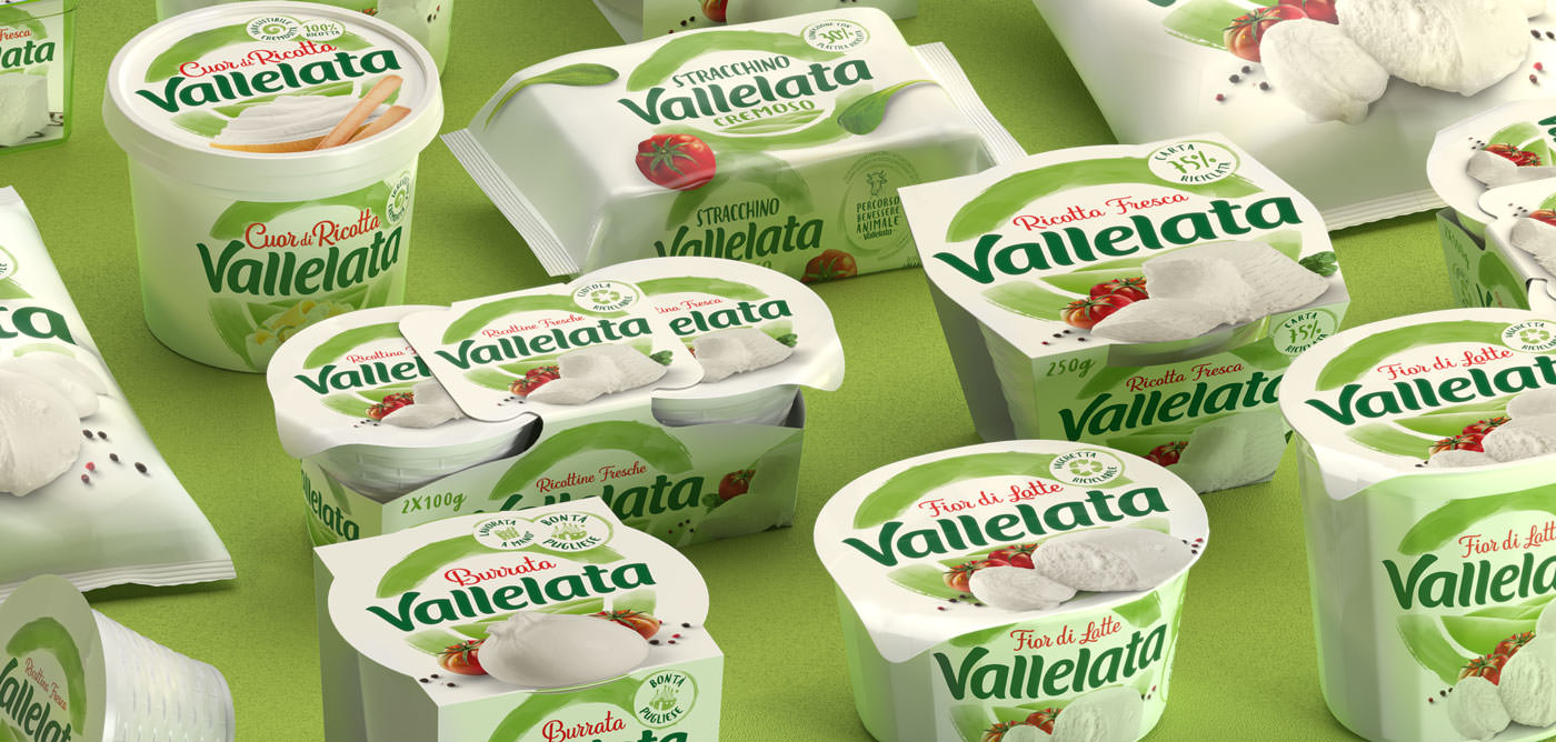 vallelata packaging composition